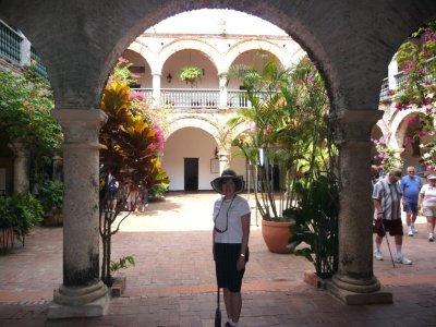 Courtyard of Convento de la Popa