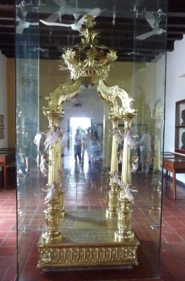 Throne Used in Virgin of the Candelaria Festival