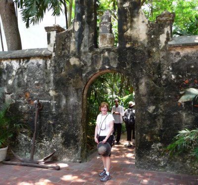 Cloister Courtyard at San Pedro Claver Cathedral