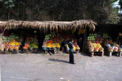 Roadside Fruit Stands in Guatemala