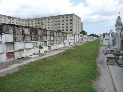 Wall Vaults in St. Louis Cemetary #3
