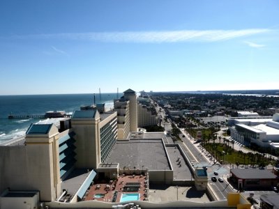 View of Daytona Beach from Wyndham TImeshare