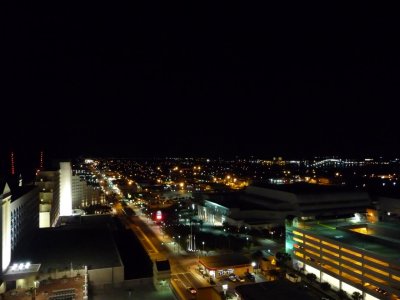 Night View of Daytona Beach from Wyndham TImeshare