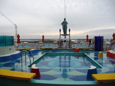 Sunset Pool on the Carnival Dream