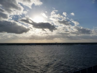 Arriving in Cozumel, Mexico