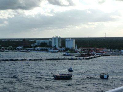The Dock in Cozumel, Mexico