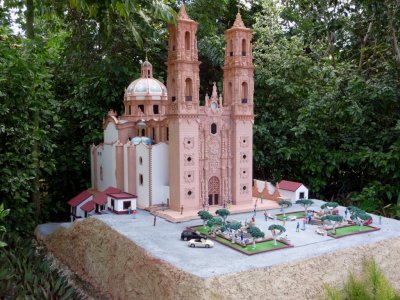Miniature of Santa Prisca (Taxco, Mexico)