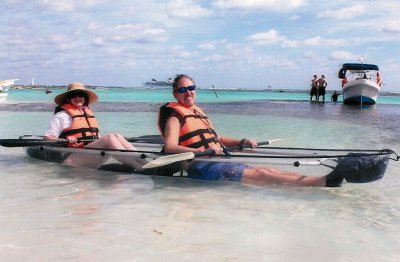Ready for Clear Kayaking in Costa Maya, Mexico