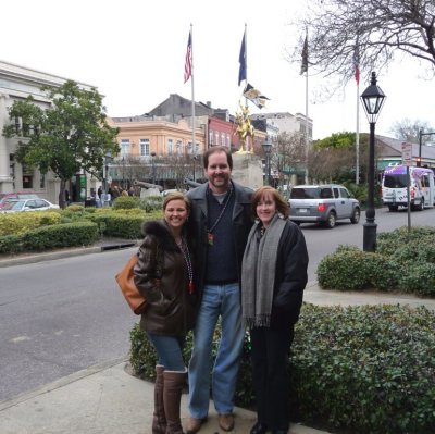 Lisa, Chris, & Susan near the French Market