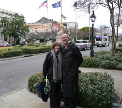 Bill & Susan near the French Market