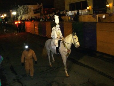 Lead Rider for Krewe of Hermes Parade