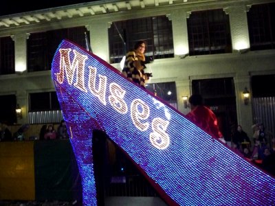 Krewe of Muses Shoe Float
