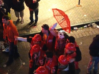 Early Sat Night on Bourbon St.