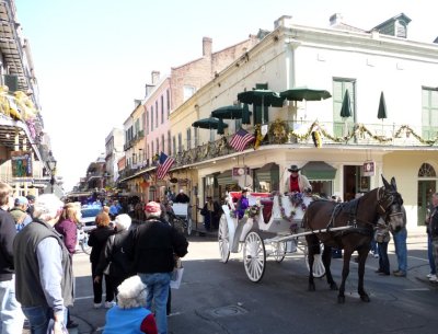 Sunday AM on Bourbon St.