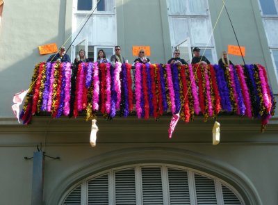 Balcony of Boas on Royal St.