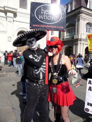 Bill & Betty Beadwhore on Fat Tuesday