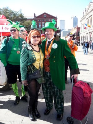 Rob, Toni, & Doug on Fat Tuesday