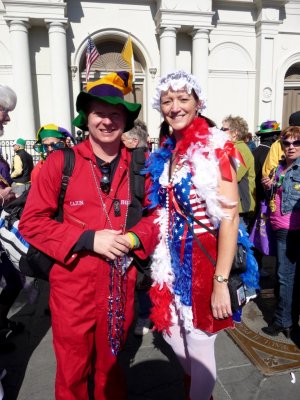 Garry & Theresa on Fat Tuesday