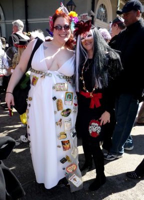 Rachel & Susan Outside Tropical Isle