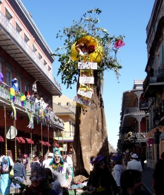 Royal St. on Fat Tuesday