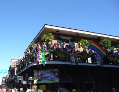 OZ Balcony on Bourbon St.