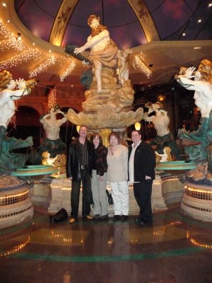 Bill, Susan, Marcy, & Liam at the El Dorado in Reno