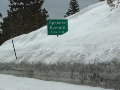 Crossing Spooner Summit