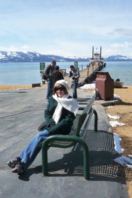 Waiting to Board Lake Tahoe Cruise