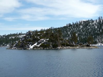 South Side of Fannette Island in Emerald Bay