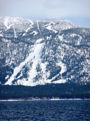 Shoreline of Lake Tahoe, California