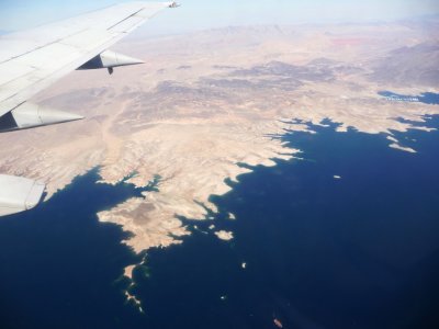Flying Over Lake Mead