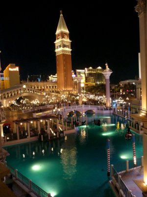 Canals at the Venetian