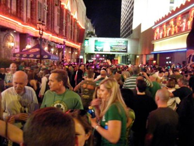 St. Patrick's Day Block Party in Las Vegas