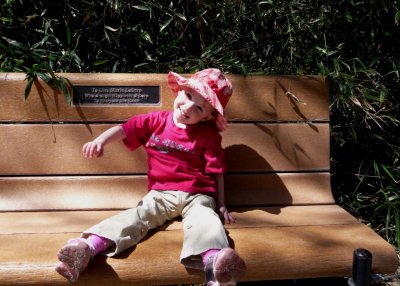 Cadence Relaxing at the Zoo
