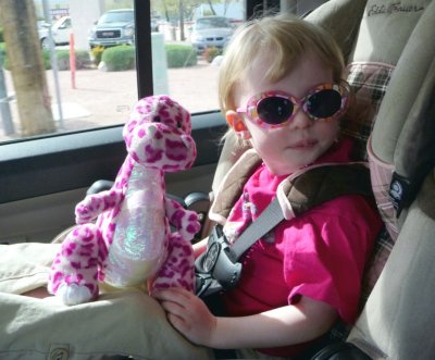New Sunglasses & New Dinosaur