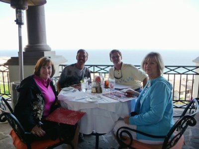 Dinner Overlooking the Pacific Ocean at Pueblo Bonito