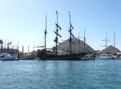 Pirate Ship in Cabo Marina