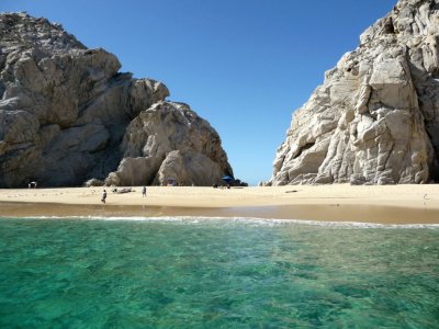 Lover's Beach on the Sea of Cortez Side