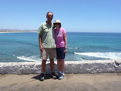 Bill & Susan Overlooking Costa Azul