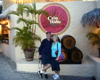 Dennis & Robin at Cabo Wabo