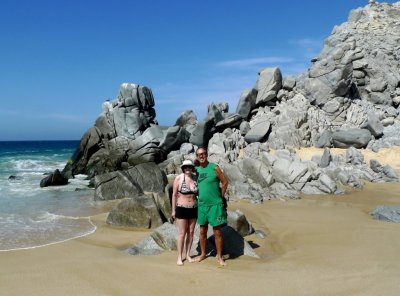 Susan & Bill at Sunset Beach