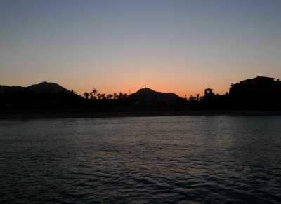 Sunset over Cabo