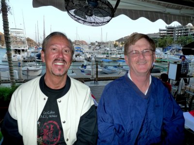 Bill & Dennis at Pocho's Restaurant