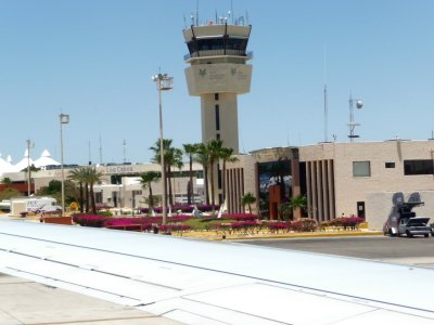 Back at San Jose del Cabo Airport