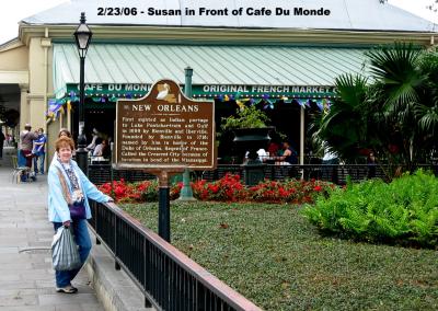 Susan @ Cafe du Monde