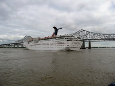 Carnival Fantasy Departs New Orleans