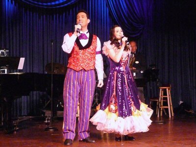 Glenn & Mindy Entertain in Grand Saloon