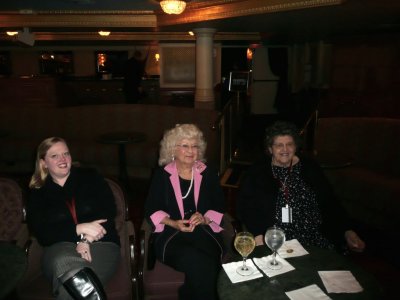 Barbara, Jerri (50 Trips on Delta Queen Line), and Mary