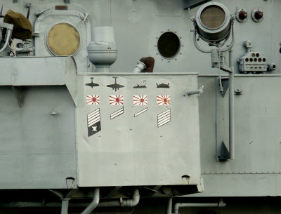  USS Kidd Combat Record