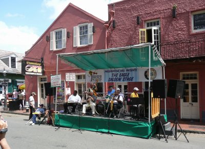 FQF Stage on Bourbon St